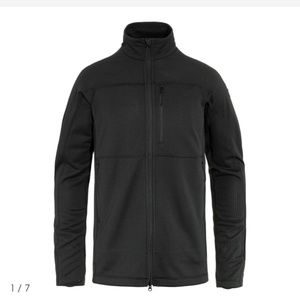 Men’s Fjallraven Abisko Lite Fleece Jacket Full Zip  Size XL